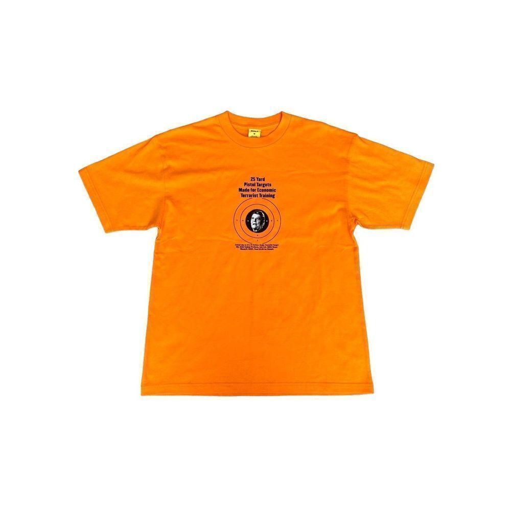 NWOT Golf Wang Ronald Reagan Target
Practice Double R Orange Tee Shirt Men’s M